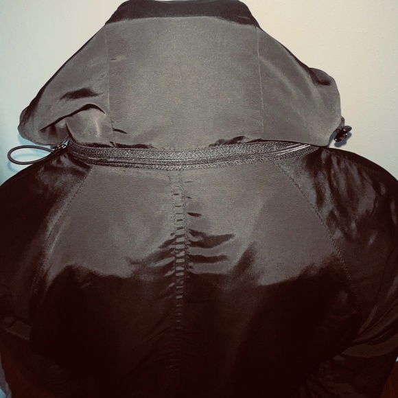 Zyia Active Anorak Utility Yoga Athleisure Jacket Coat Black Women's Large - Picture 10 of 10